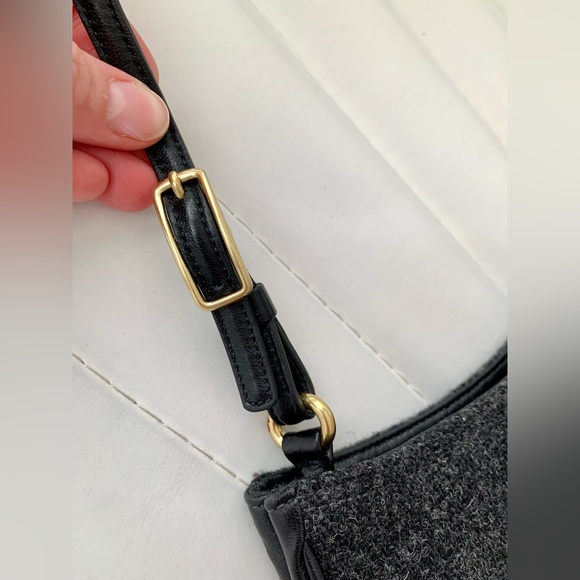 COACH Girlie Wool Leather Bag - Picture 4 of 12